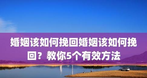 挽回爱情的成功方法（15个实用技巧让你重获爱情美满）-第2张图片-恋语空间