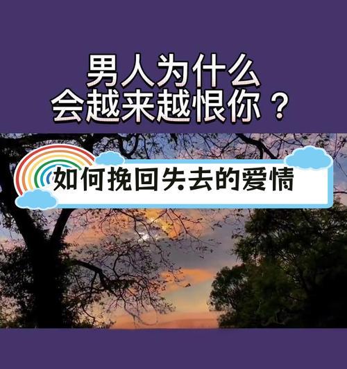 如何有效挽回失去的爱情（15个实用技巧教你拯救爱情）