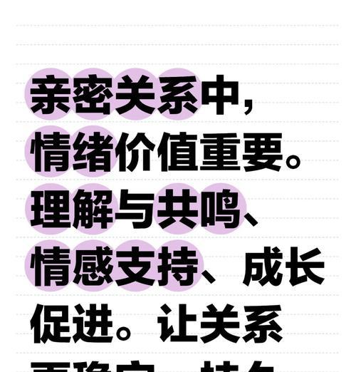 亲密关系可以学习的重要性（培养健康亲密关系的关键技巧和策略）-第2张图片-恋语空间